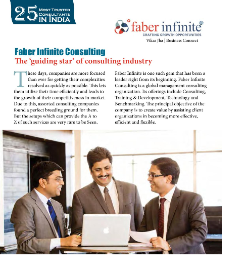 Faber Infinite covered by Business Connect Magazine