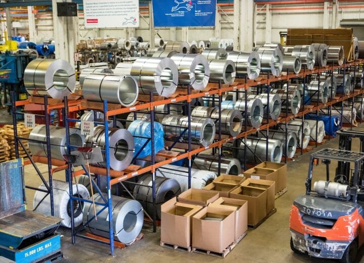 Steel, Coil, Warehouse image